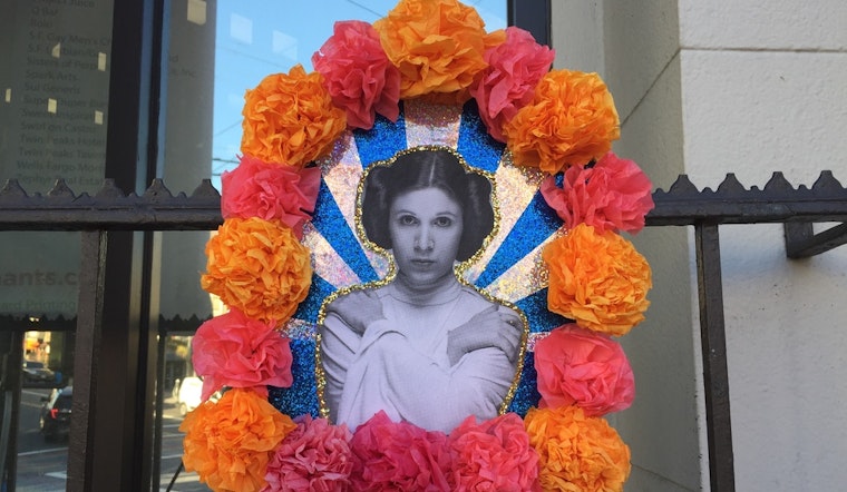 Tributes To Carrie Fisher, George Michael Pop Up At 18th & Castro