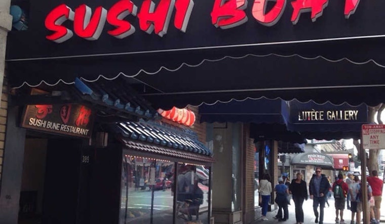 Union Square 'Sushi Boat' Restaurant To Close After 31 Years