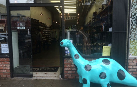 Hoodline Highlights: The Curious Case Of The Shoe Biz Dinosaur