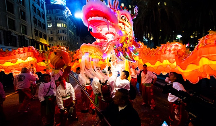 SF weekend: Chinese New Year Parade, charity plunge, Mardi Gras on Treasure Island