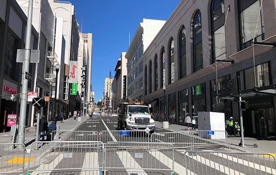 7-year closure of Stockton Street near Union Square to end tomorrow