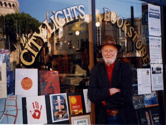 Pioneering San Francisco poet Lawrence Ferlinghetti turns 100 this month