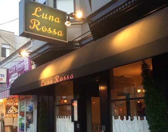 Luna Rossa Has Closed Its Doors In The Outer Richmond