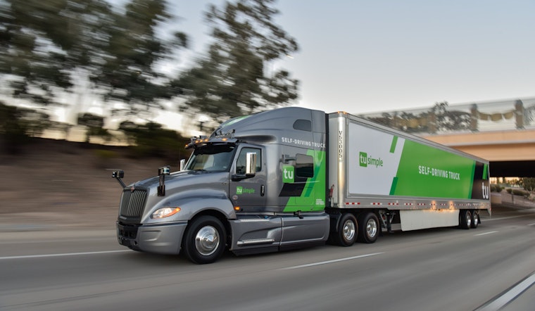 San Diego funding news: TuSimple nets $95M, topping recent local investments
