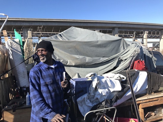 Resident Of W. Oakland Homeless Camp: 'I See Lots Of Opportunity Here'