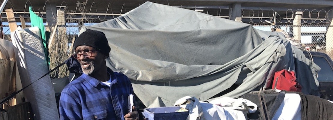 Resident Of W. Oakland Homeless Camp: 'I See Lots Of Opportunity Here'