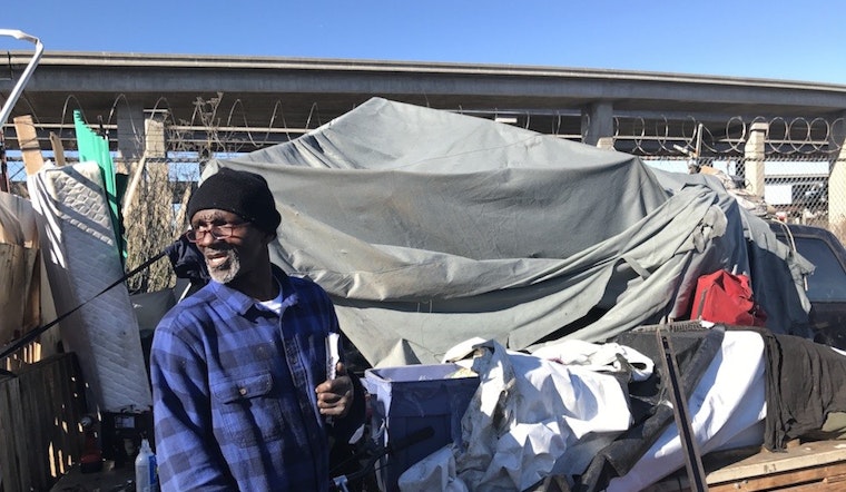Resident Of W. Oakland Homeless Camp: 'I See Lots Of Opportunity Here'
