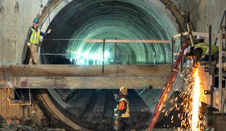 80 Feet Below: Scenes From The Central Subway's Subterranean Construction