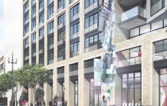 12-Story Sculpture To Scale Proposed Mid-Market Apartment Complex