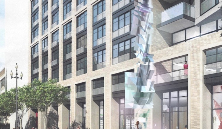 12-Story Sculpture To Scale Proposed Mid-Market Apartment Complex