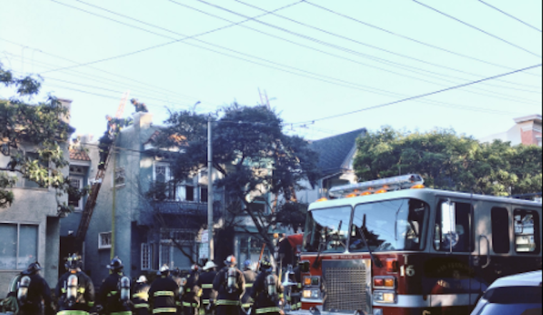 Firefighters Battling 2-Alarm Blaze At Fulton & 11th Avenue [Updated]