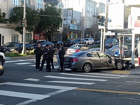 Fulton & Divisadero: Female Pedestrian Injured In Collision