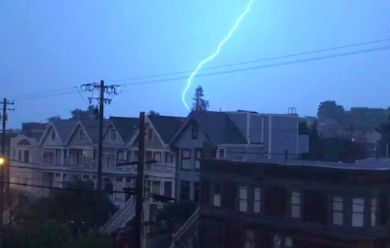 Weather Report: Rare Thunderstorm Strikes, More Rain Ahead