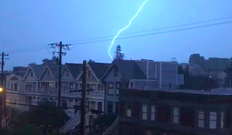 Weather Report: Rare Thunderstorm Strikes, More Rain Ahead