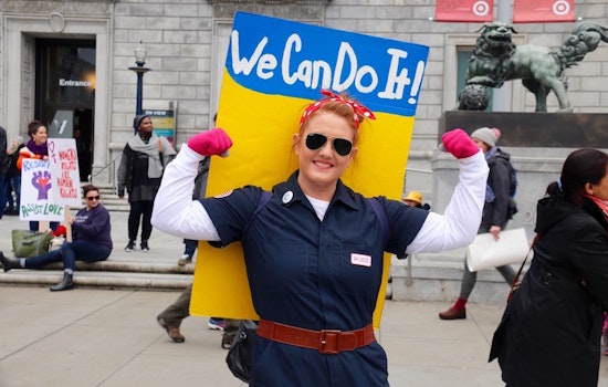 Scenes From The San Francisco Women's March