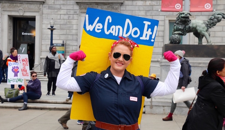 Scenes From The San Francisco Women's March
