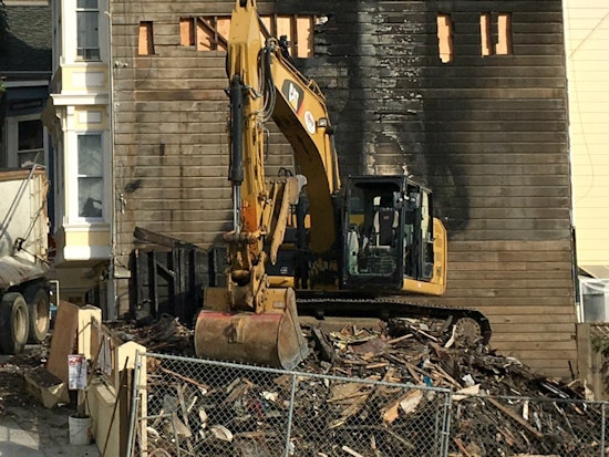 Demolition In Full Swing On Hattie Street Home Destroyed By Fire