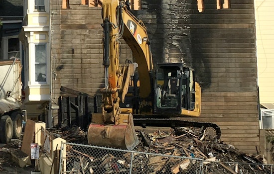 Demolition In Full Swing On Hattie Street Home Destroyed By Fire