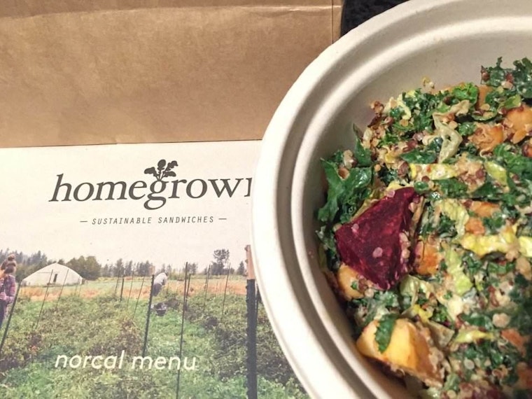 Sustainable Salad & Sandwich Chain 'Homegrown' Opens In The FiDi