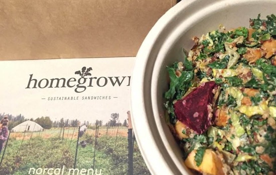 Sustainable Salad & Sandwich Chain 'Homegrown' Opens In The FiDi