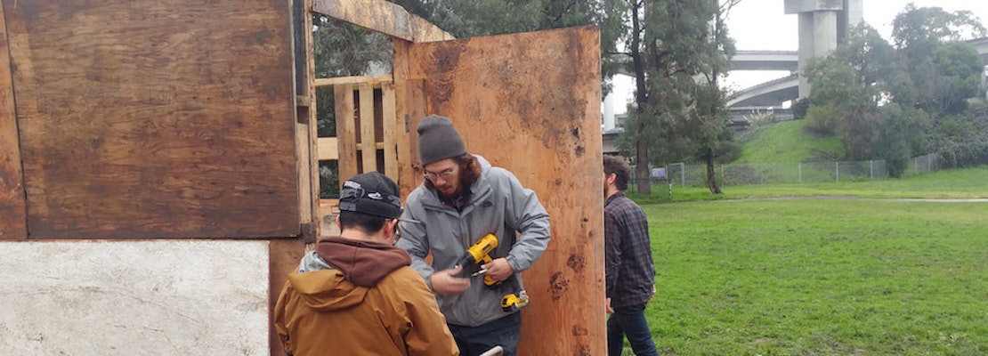 Activists Transform Dog Park Into Village For Homeless Residents