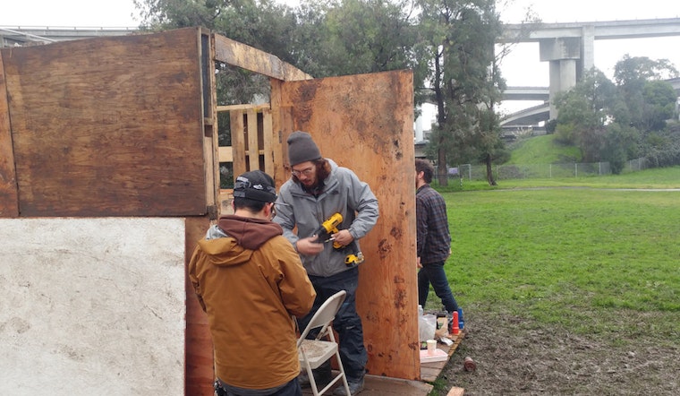 Activists Transform Dog Park Into Village For Homeless Residents