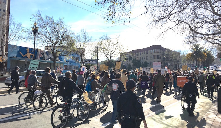 'Silence Is Violence' Anti-Trump Protest Making Its Way Through SF [Updated]