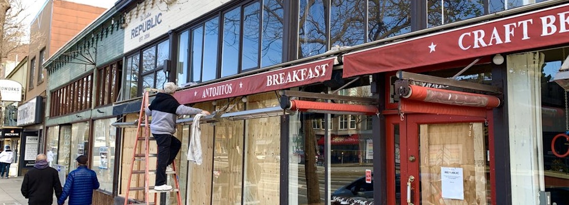 Rash of smashed windows plagues Castro businesses [Updated]