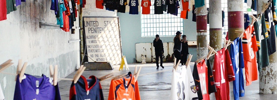 Unnecessary Roughness: Alcatraz Exhibit Challenges Prison System—With Football Jerseys