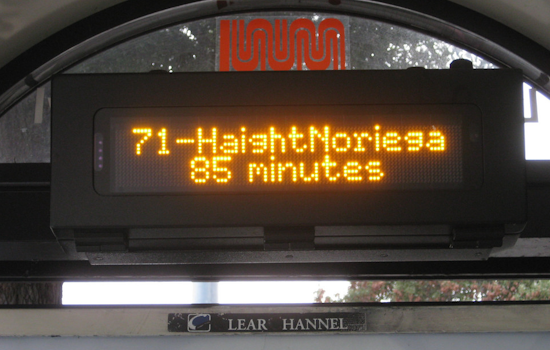 SFMTA Bus & Train Predictions Restored, Mostly