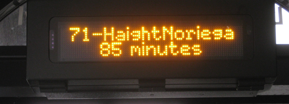 SFMTA Bus & Train Predictions Restored, Mostly