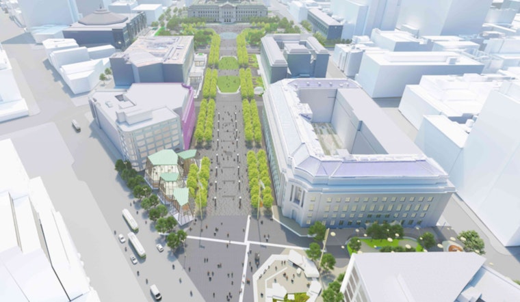 Civic Center improvement plan calls for permanent block closure, UN Plaza fountain makeover, more