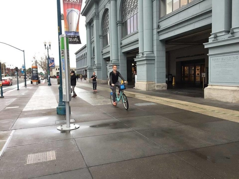 Protected Bike Lanes Still In The Works As Embarcadero Traffic Hits 'Brutal' Levels