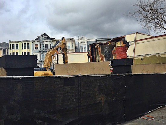 Finally: Demolition Begins On Church & Market's Home Restaurant
