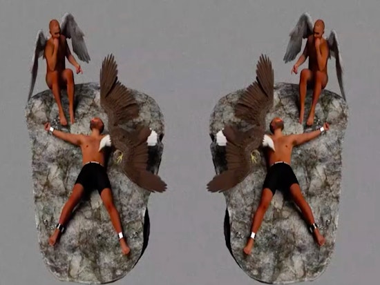 Artist Mark Sabb examines historical, cultural concepts through 3-D self-portraits