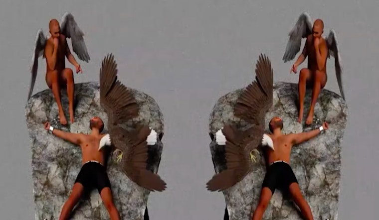 Artist Mark Sabb examines historical, cultural concepts through 3-D self-portraits