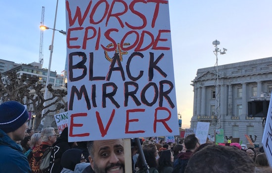 The Best And Funniest Signs From The Civic Center 'No Ban, No Wall' Protest