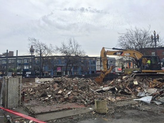Demolition Of Church & Market's Home Restaurant Nears Completion