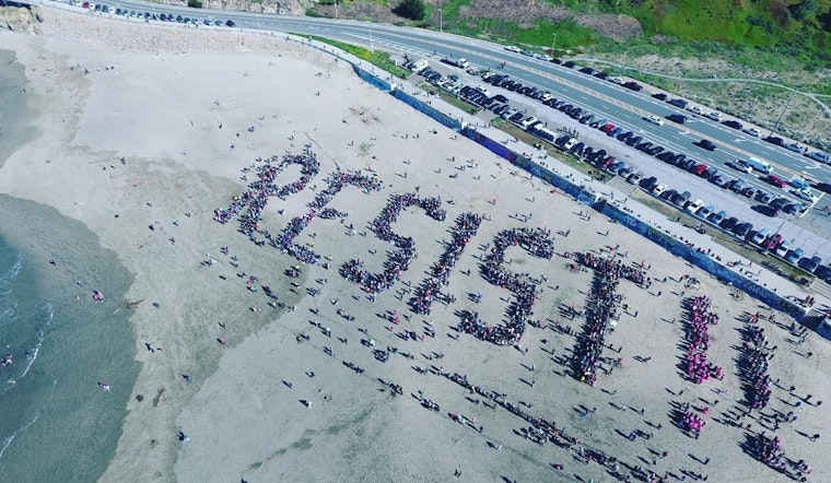 Thousands Gather On Ocean Beach To Send Message To Trump