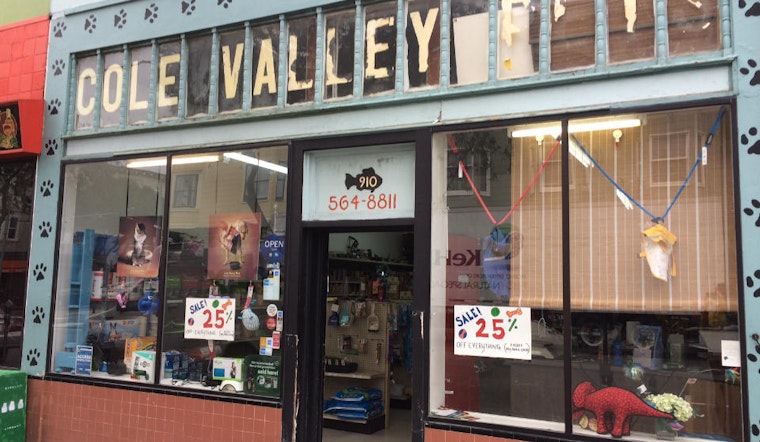 Cole Valley Pets says so long, for now