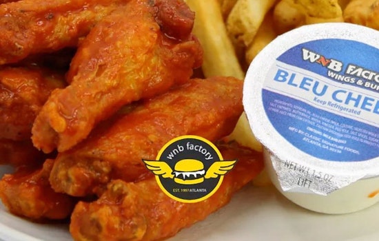 Score chicken wings and more at Sandy Springs's new WNB Factory Wings & Burger