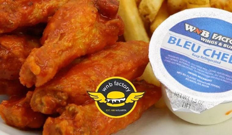 Score chicken wings and more at Sandy Springs's new WNB Factory Wings & Burger