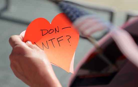 'Dear Don': Union Square Visitors Dump Trump With Personalized Valentines