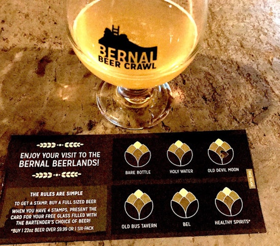 Get Your Passport For The Bernal Heights Beer Crawl, Happening Now