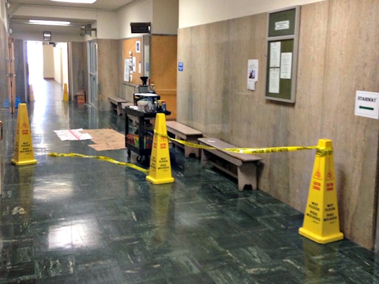 Sewage Spews Once Again Inside Hall Of Justice