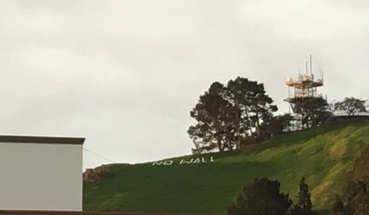 Hot Off The Tipline: 'No Wall' On Bernal Hill, New Filipino Eats, Tree Falls On Home, More