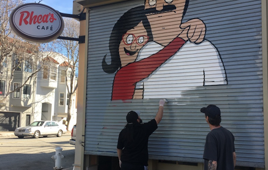 At Landlord's Request, 'Bob's Burgers' Mural Removed From 20th & Bryant