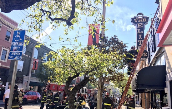 Elite Cafe's Classic Neon Sign Catches Fire