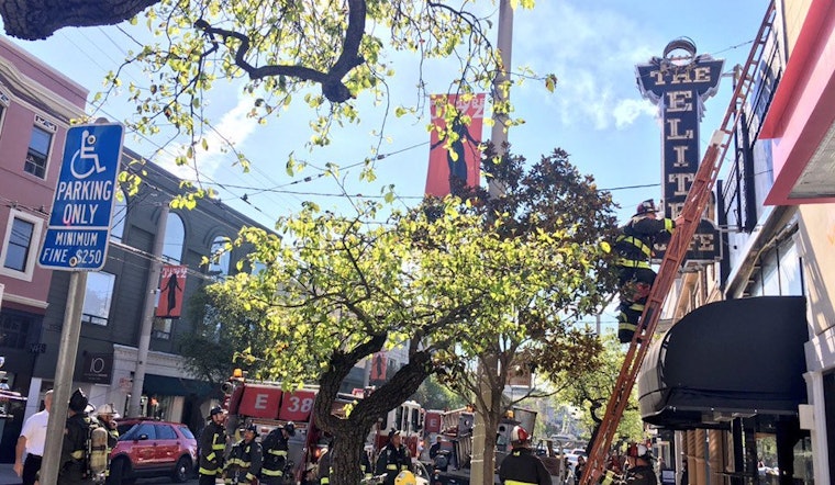 Elite Cafe's Classic Neon Sign Catches Fire