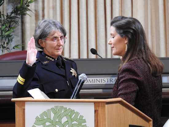 New Oakland Police Chief Anne Kirkpatrick Sworn In Today